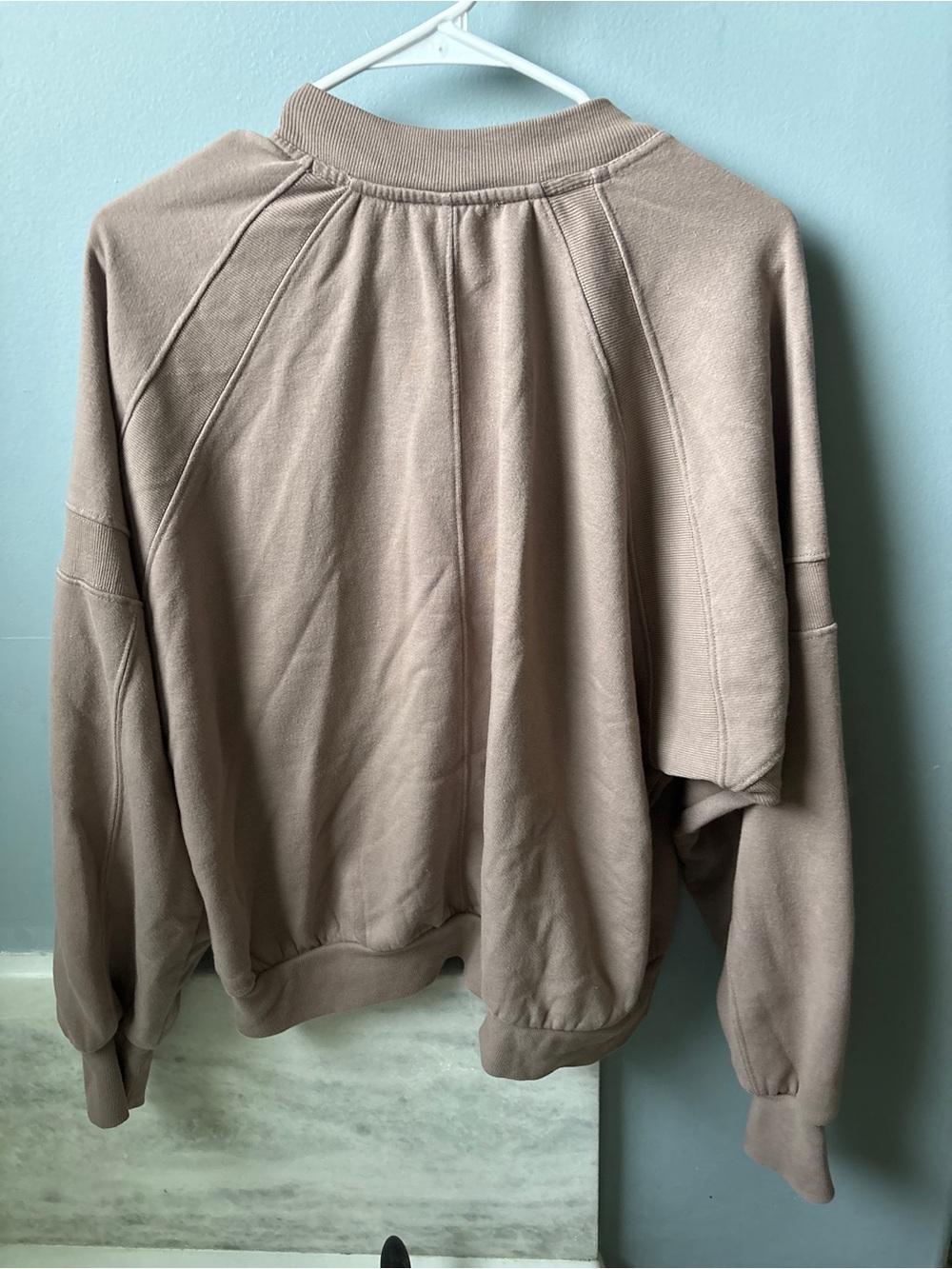 Daily Practice by Anthropologie zip up sweatshirt brown large - Picture 4 of 5
